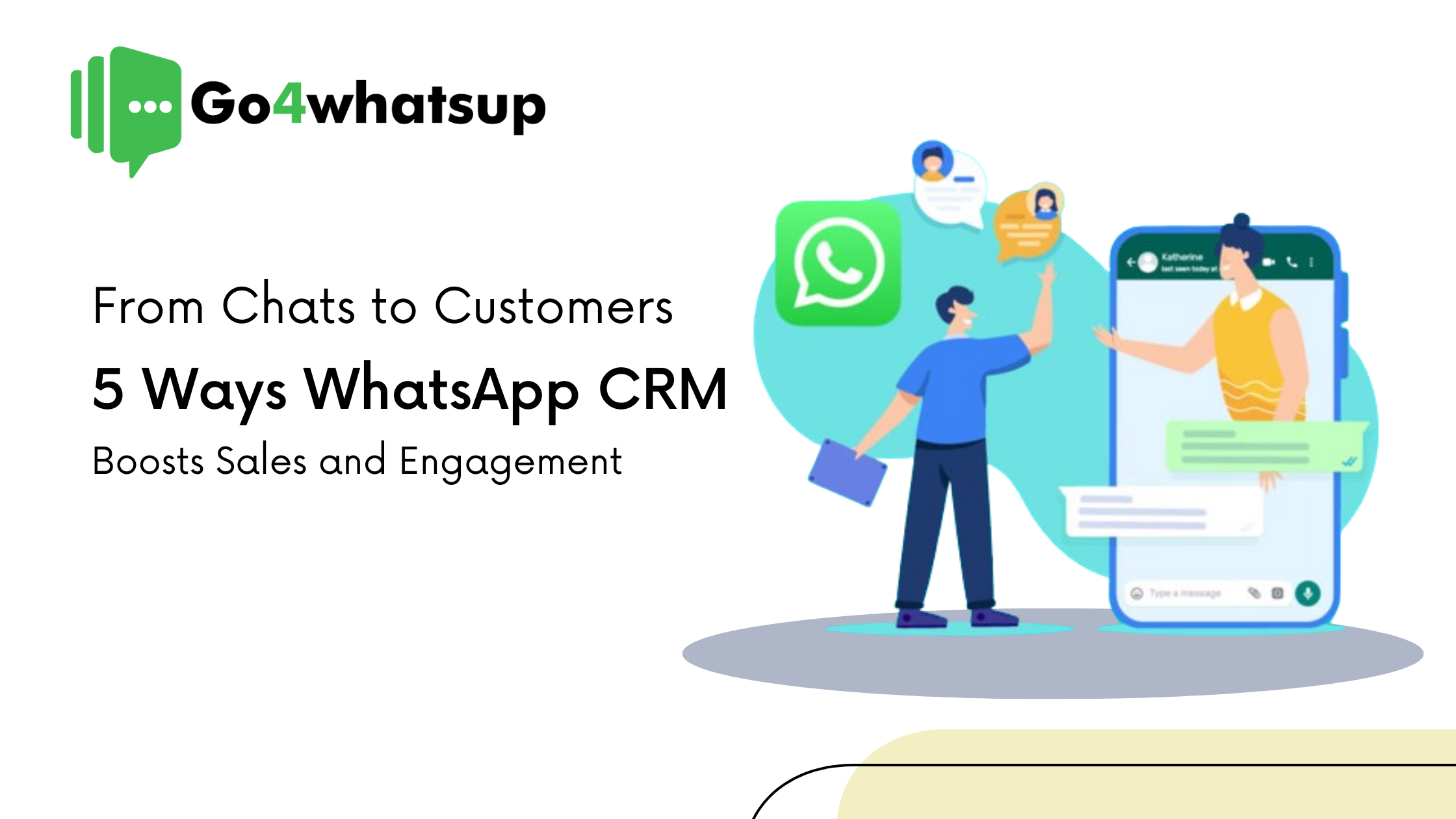 From Chats to Customers 5 Ways WhatsApp CRM Boosts Sales and Engagement