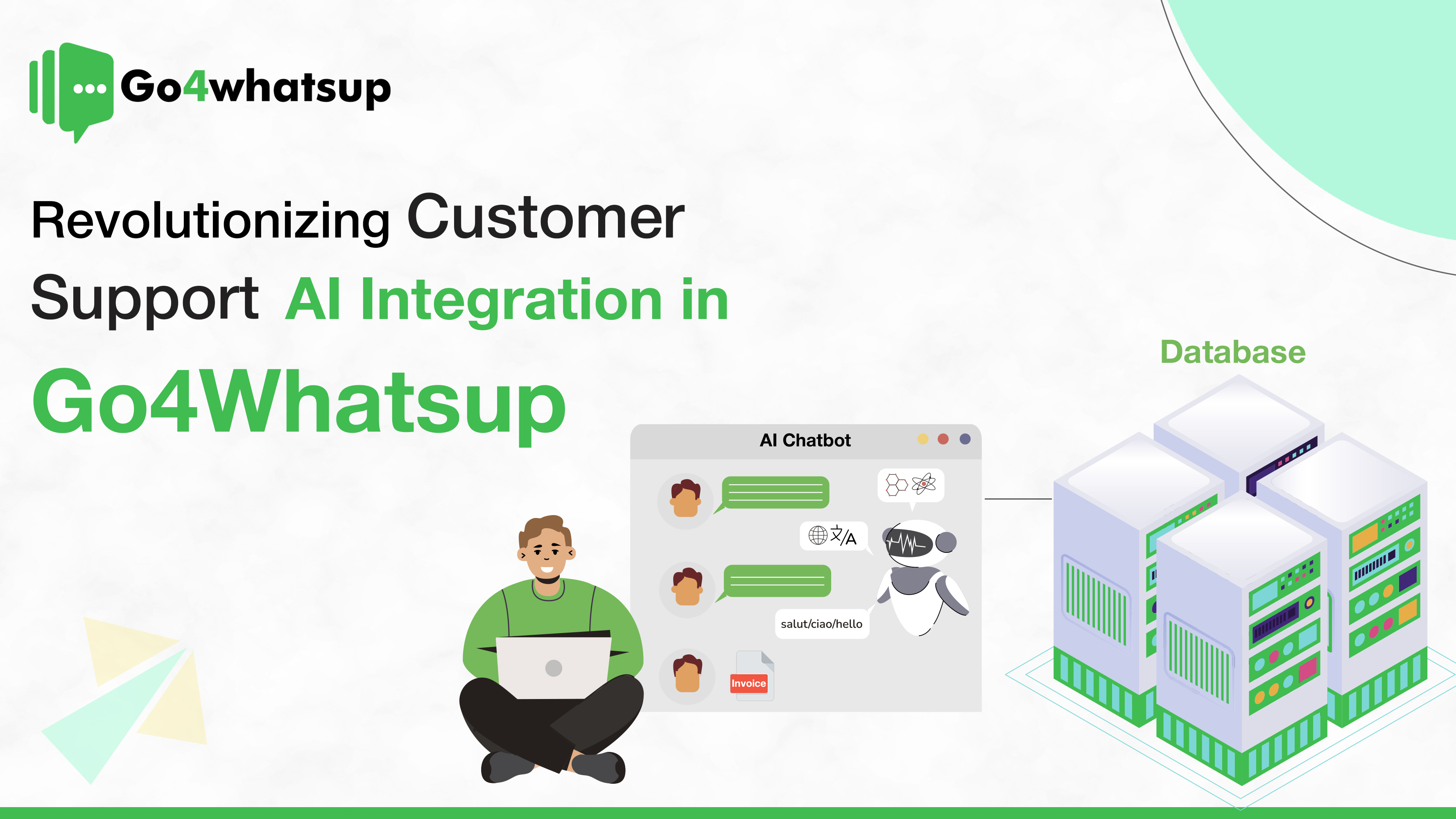 Revolutionize customer support AI Integration in Go4whatsup