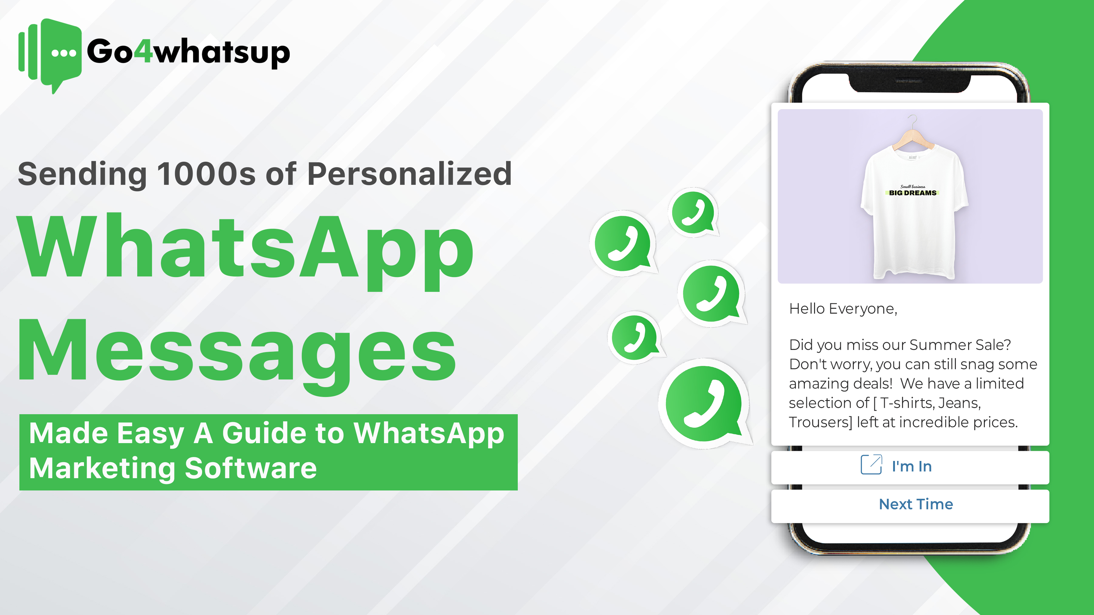 Sending 1000s of Personalized WhatsApp Messages