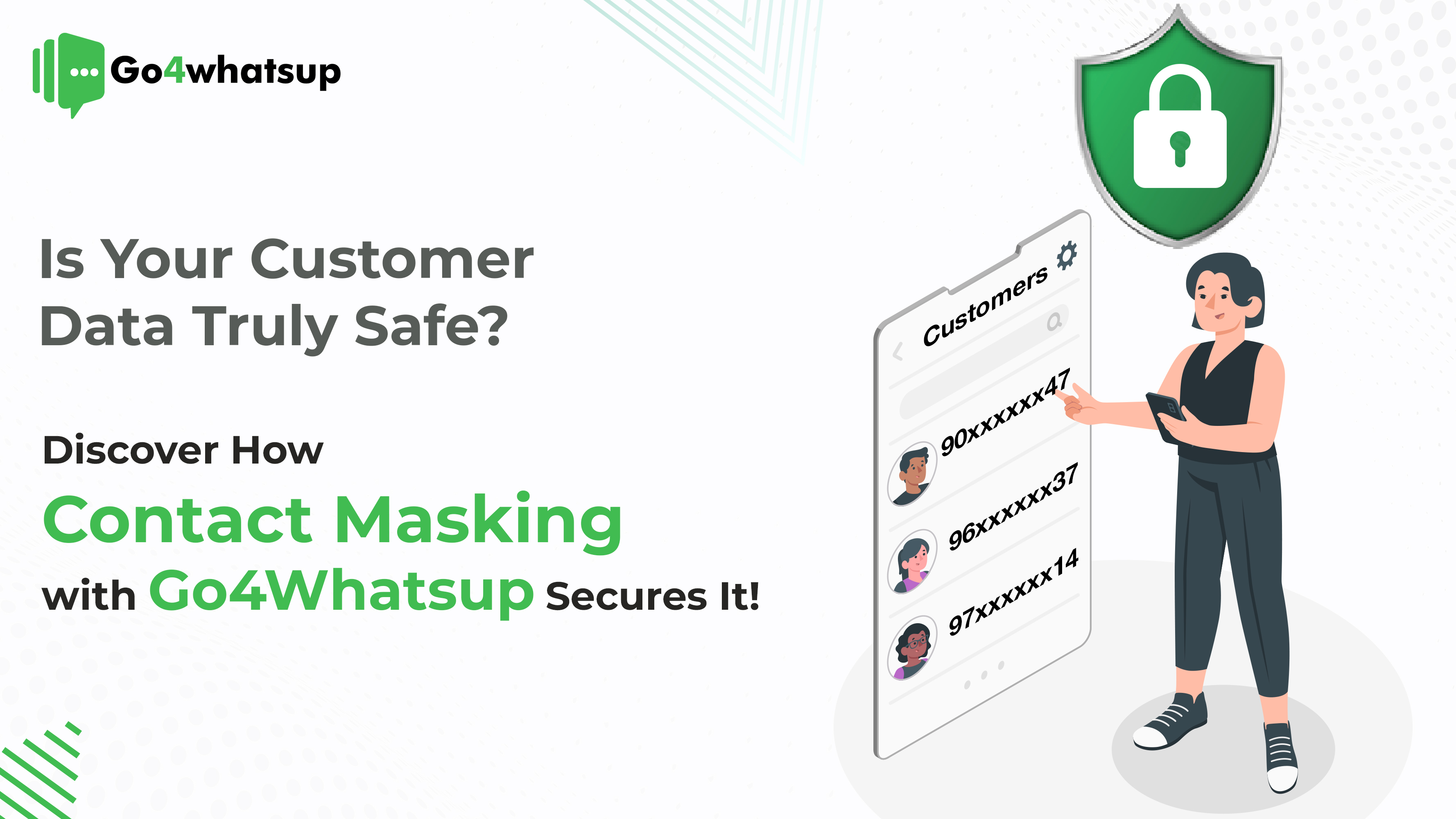 Discover How Contact Masking with Go4Whatsup Secures It