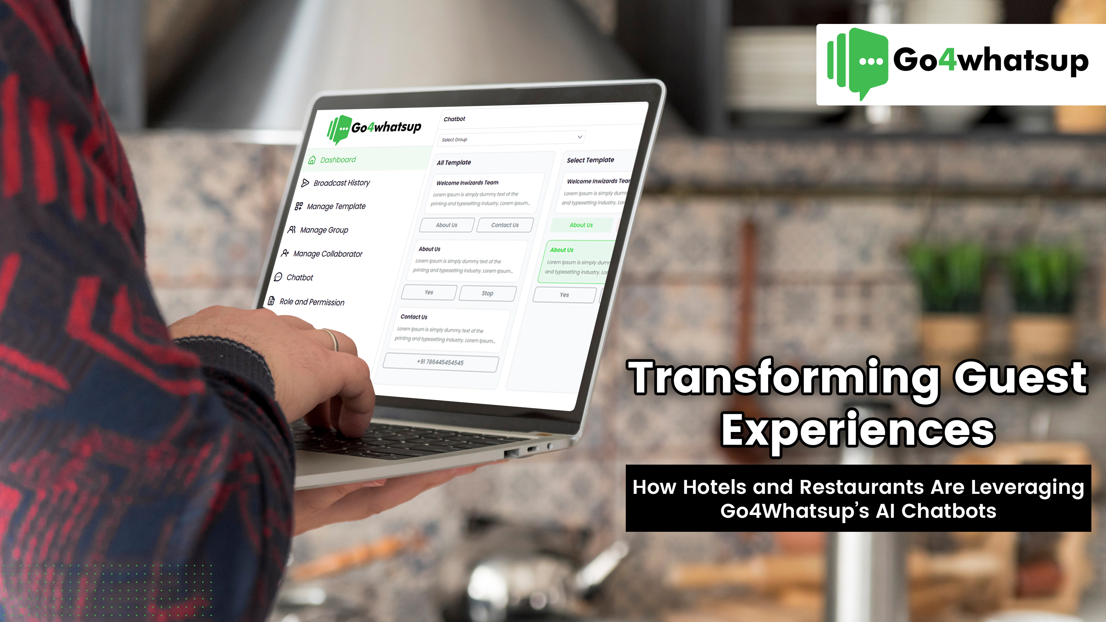 How Hotels and Restaurants Are Leveraging Go4Whatsup’s AI Chatbots